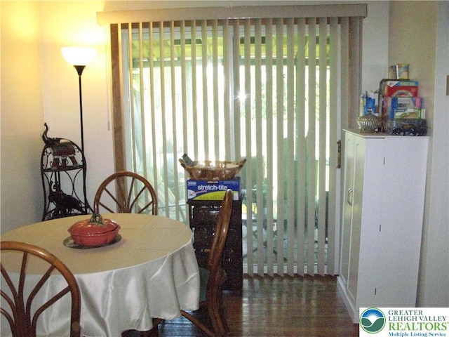 1158 Driver Pl, Lower Macungie Twp, PA 18106 - dining area with plenty of natural light and wood finished floors