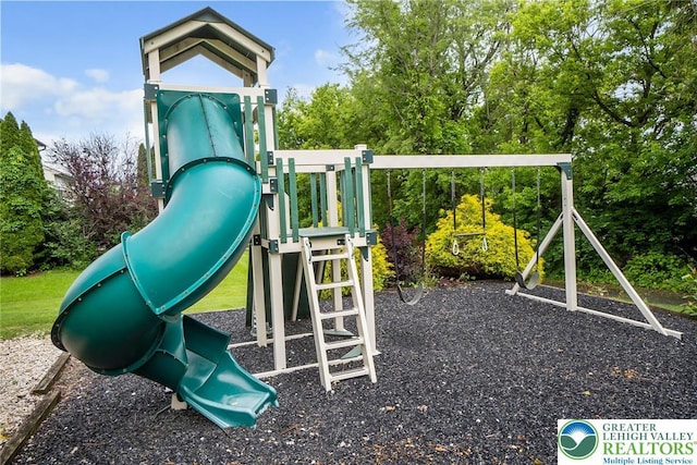 1240 Vera Dr, Forks Twp, PA 18040 - community play area with view of scattered trees
