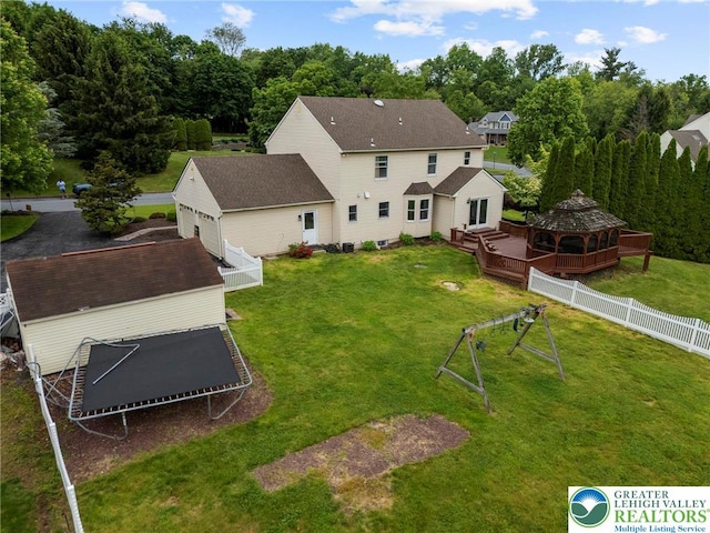 5753 Shady Ln, Plainfield Twp, PA 18064 - aerial view of property and surrounding area