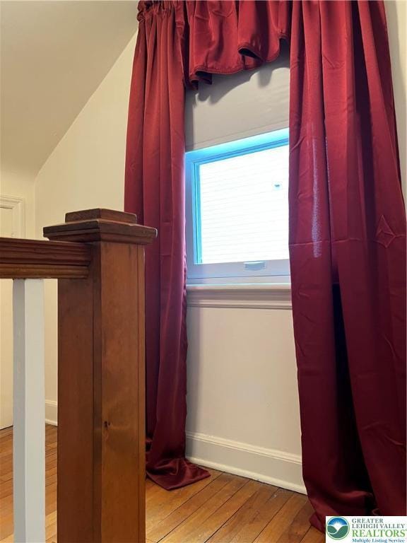 1540 Riegel St, Hellertown Borough, PA 18055 - detailed view of wood finished floors and baseboards