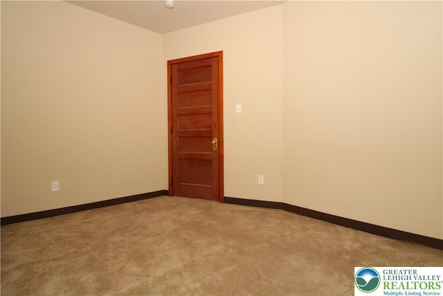 1171 E 4th St, Bethlehem City, PA 18015 - spare room featuring light colored carpet and baseboards