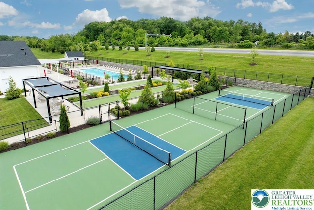 7911 Schaefer Crst, Upper Macungie Twp, PA 18031 - view of tennis court