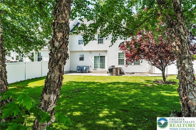 799 Swallow Tail Ln, Upper Macungie Twp, PA 18031 - back of house with entry steps and a patio