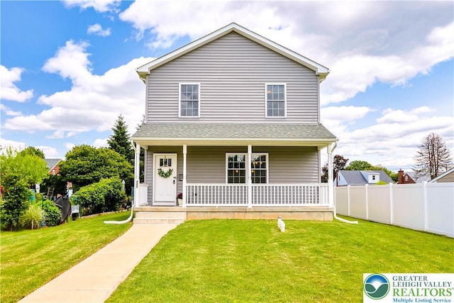 721 7th St, Whitehall Twp, PA 18052 - view of front of house featuring a porch