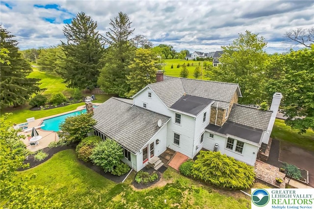 1132 Upperstump Rd, Hilltown Twp, PA 18914 - view of subject property featuring a pool