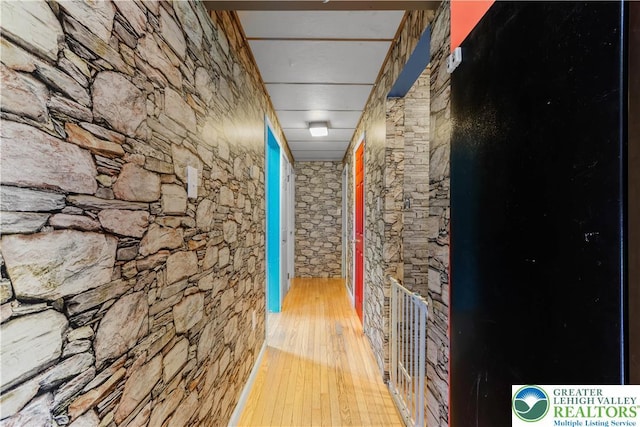 2671 Community, Moore Twp, PA 18014 - hallway with light wood-style floors