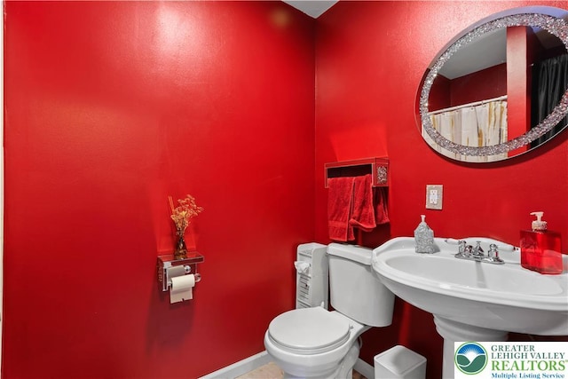 2671 Community, Moore Twp, PA 18014 - bathroom featuring toilet and tile patterned floors
