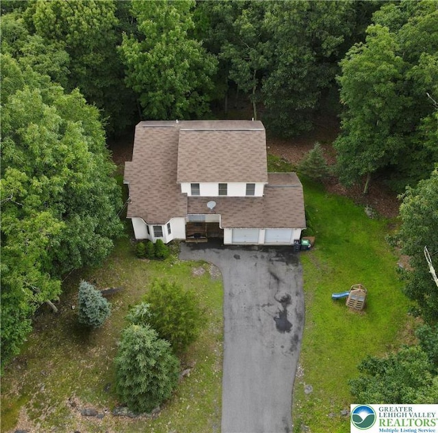 133 Summerton Cir, Stroud Twp, PA 18301 - aerial view of property and surrounding area