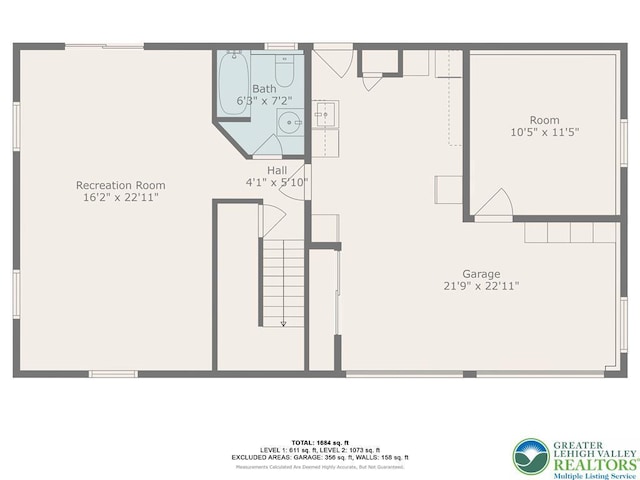 201 S 15th St, Emmaus Borough, PA 18049 - floor plan / room layout