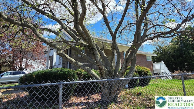 1126 Charles St, Luzerne, PA 18702 - view of side of home featuring brick siding