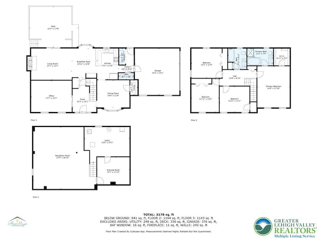 5054 Rainbow Ct, Lower Macungie Twp, PA 18106 - home floor plan