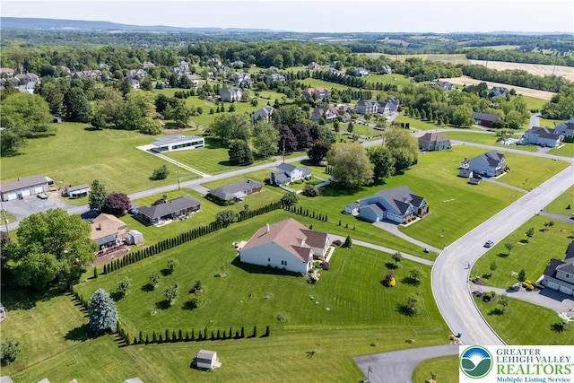222 Danbury Dr, Bushkill Twp, PA 18064 - aerial view of residential area