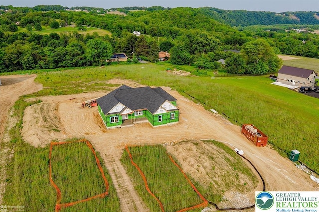 448 Long Lane Rd, Lehigh Twp, PA 18088 - view from above of property with a forest