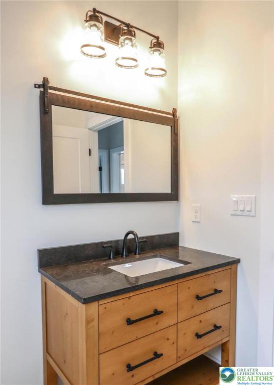 448 Long Lane Rd, Lehigh Twp, PA 18088 - bathroom featuring vanity