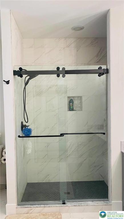 448 Long Lane Rd, Lehigh Twp, PA 18088 - bathroom with a shower stall