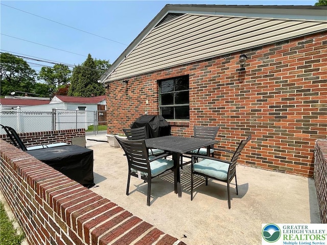 938 N Broad St, Allentown City, PA 18104 - view of patio / terrace with grilling area and outdoor dining space