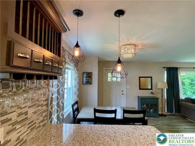 938 N Broad St, Allentown City, PA 18104 - dining space with wood finished floors