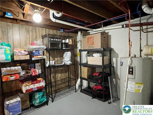 938 N Broad St, Allentown City, PA 18104 - storage room featuring water heater