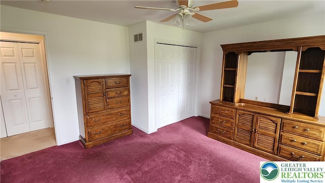 391 W Mayfield Cir, Lower Nazareth Twp, PA 18020 - carpeted bedroom with ceiling fan and baseboards