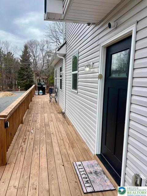 22 Petrarch Trl, Penn Forest Twp, PA 18210 - view of deck