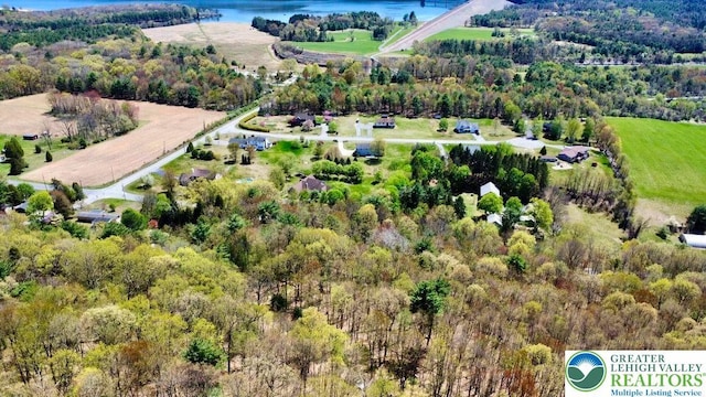 Jefferson St, Franklin Twp, PA 18235 - drone / aerial view of a large body of water and a forest