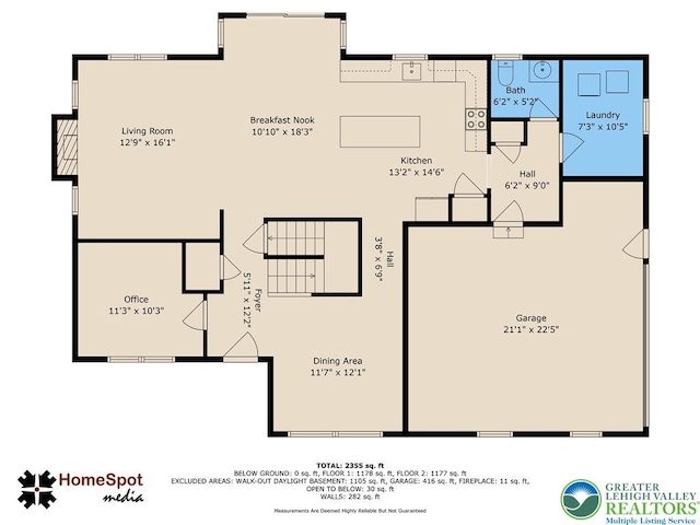 217 E Dell Rd, Moore Twp, PA 18014 - floor plan / room layout