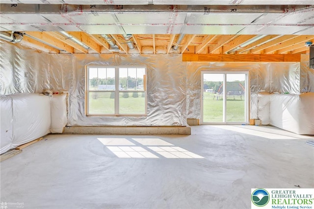 217 E Dell Rd, Moore Twp, PA 18014 - miscellaneous room with concrete flooring