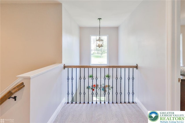 217 E Dell Rd, Moore Twp, PA 18014 - stairway with carpet floors and baseboards