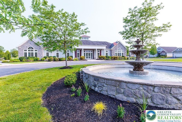 1069 Resolution Dr, Bethlehem City, PA 18017 - view of front of property with a front lawn