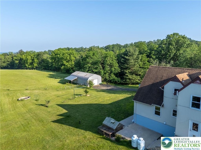 68 Knoll Cir, Boyertown, PA 19512 - bird's eye view of a forest