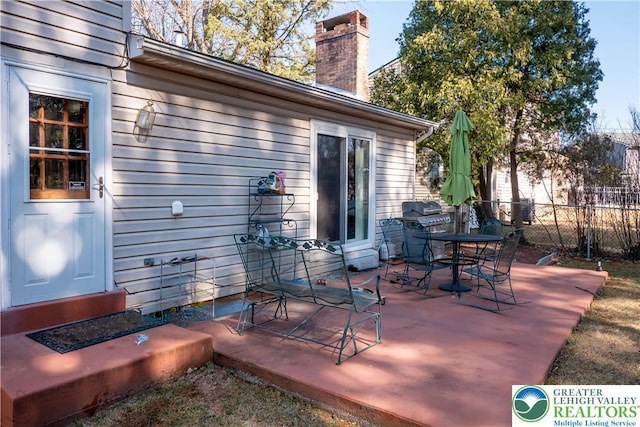 990 Hill Dr, Lower Macungie Twp, PA 18103 - view of patio featuring a grill and outdoor dining area