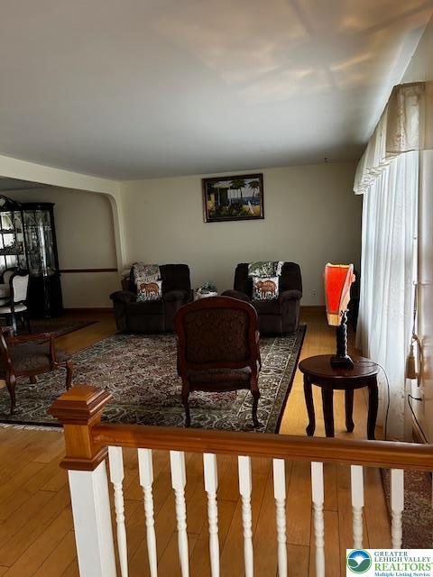 990 Hill Dr, Lower Macungie Twp, PA 18103 - living room featuring light wood finished floors