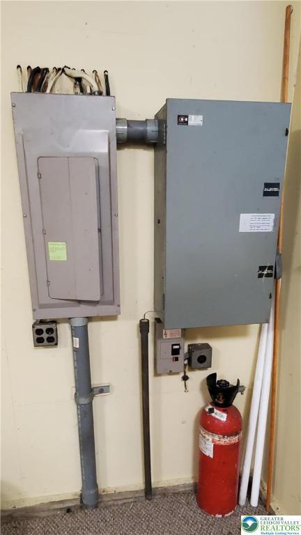 7367 Leisure Ct, Lowhill Twp, PA 18069 - utilities with electric panel