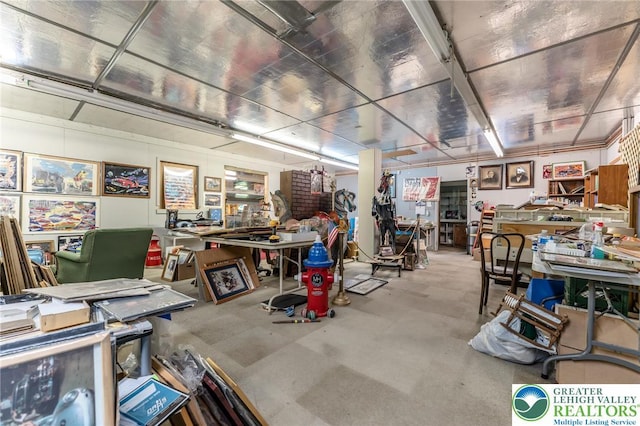 150 Lehigh St, Franklin Twp, PA 18235 - miscellaneous room with a workshop area