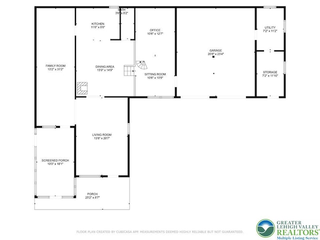 150 Lehigh St, Franklin Twp, PA 18235 - floor plan / room layout