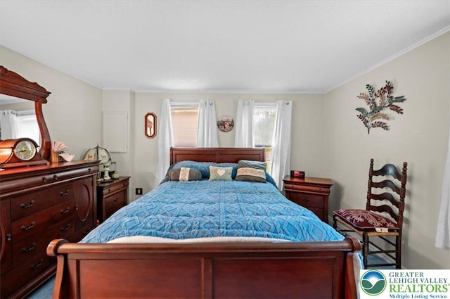 138 Drakes Dr, Penn Forest Twp, PA 18229 - bedroom featuring crown molding