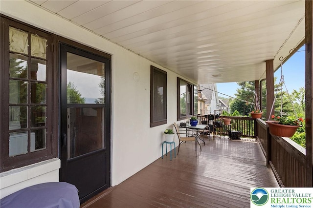 923 N Webster, Lackawanna, PA 18510 - view of wooden terrace