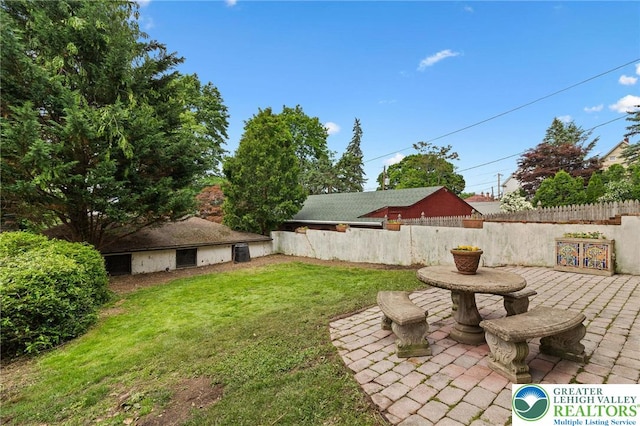 923 N Webster, Lackawanna, PA 18510 - view of yard featuring a patio area