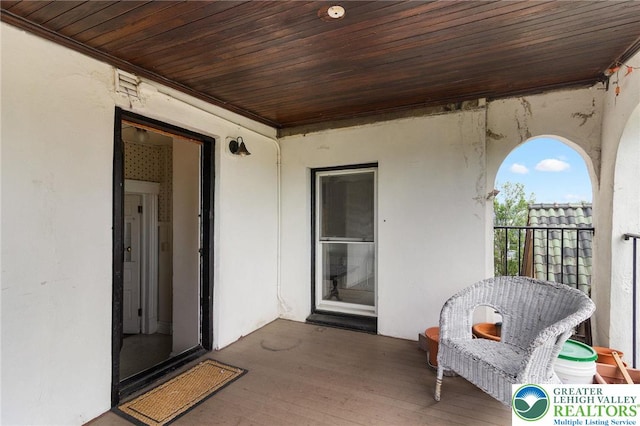 923 N Webster, Lackawanna, PA 18510 - view of patio / terrace featuring a balcony