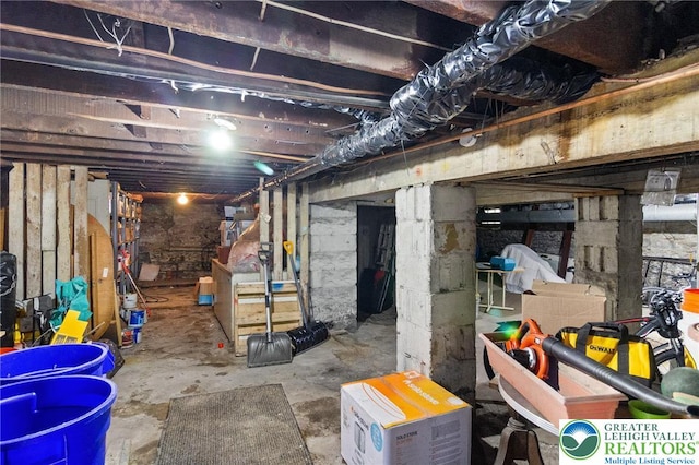 923 N Webster, Lackawanna, PA 18510 - view of unfinished basement