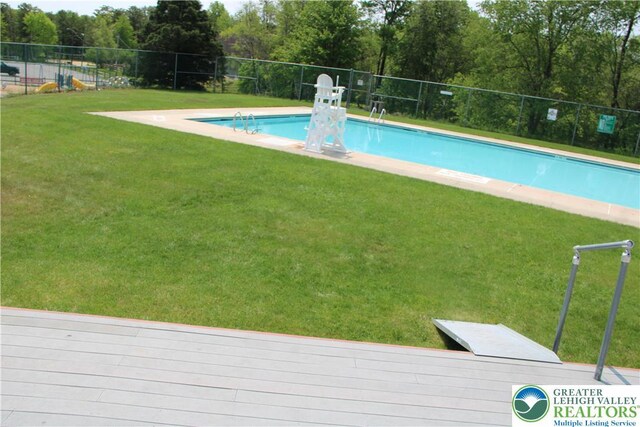 354 Kilmer Trl, Penn Forest Twp, PA 18210 - community pool featuring view of scattered trees