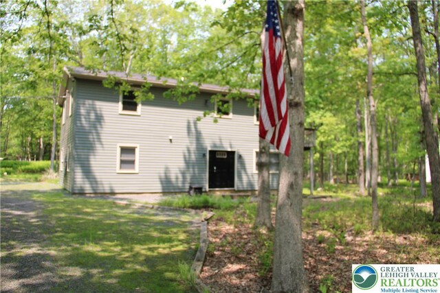 354 Kilmer Trl, Penn Forest Twp, PA 18210 - view of back of property