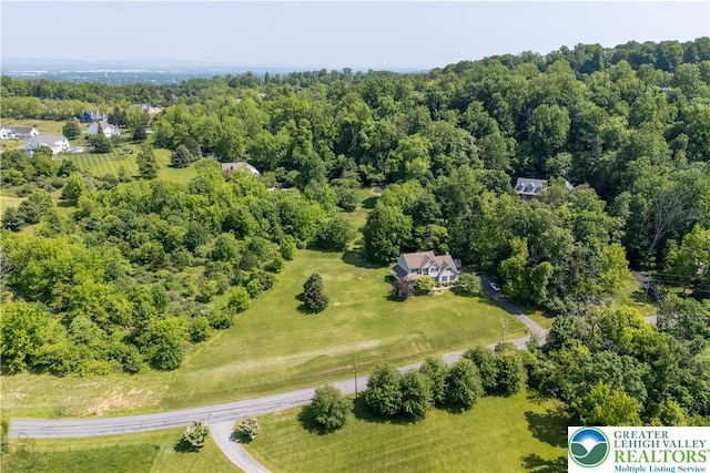 730 Buttermilk Rd, Williams Twp, PA 18055 - aerial view of a forest