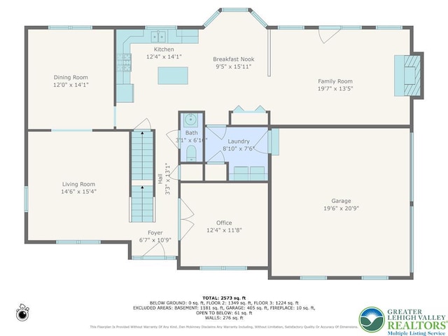730 Buttermilk Rd, Williams Twp, PA 18055 - room layout