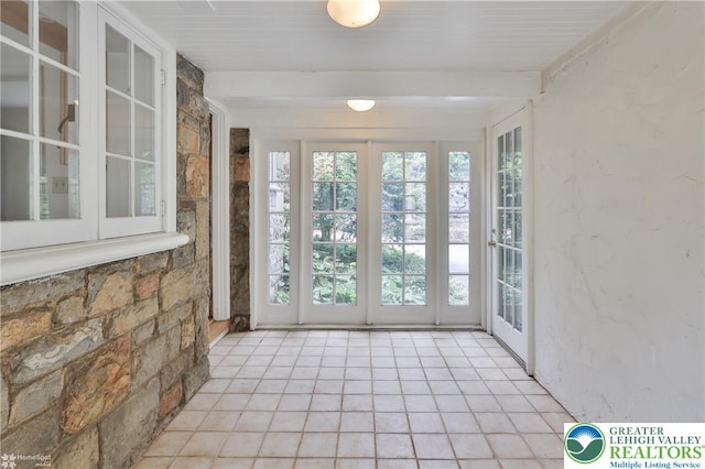 145 N Main St, Allentown City, PA 18104 - doorway to outside with light tile patterned floors