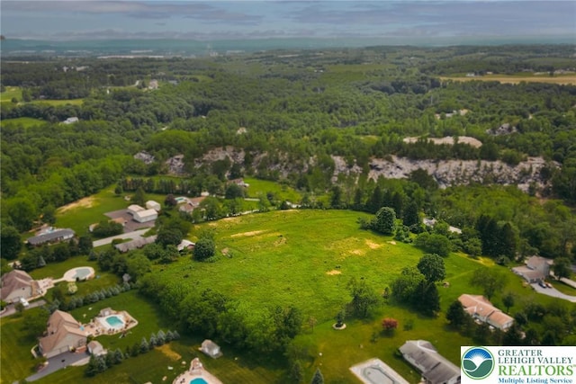 2530 5th Street, St, PA 18014 - drone / aerial view of a heavily wooded area