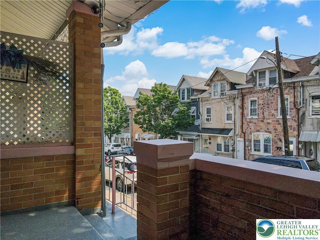 718 Jordan St, Allentown City, PA 18102 - balcony featuring a residential view