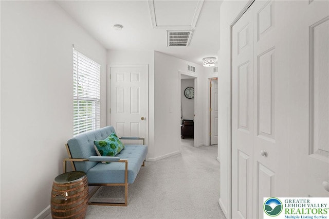 707 Blue Heron Dr, Allentown City, PA 18103 - hallway featuring light colored carpet and baseboards