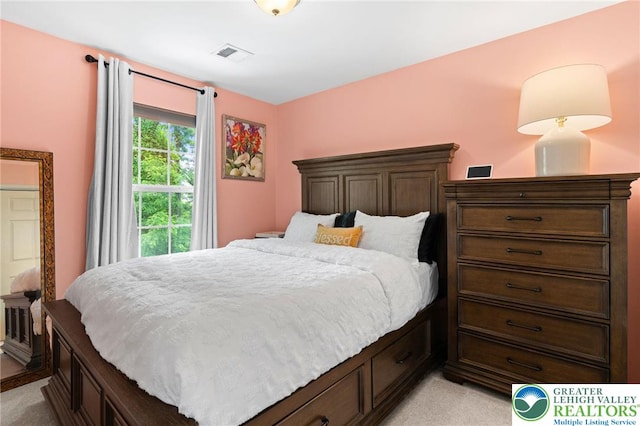 707 Blue Heron Dr, Allentown City, PA 18103 - bedroom featuring light colored carpet