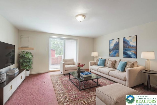 402 Bradford St, Allentown City, PA 18109 - living area with carpet floors